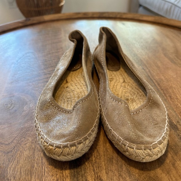 Jimmy Choo POW flat espadrille SZ 40 1/2 - Picture 1 of 11